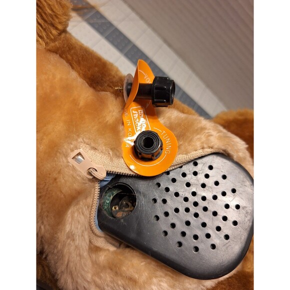 Radio Shack Cocker Spaniel Plush Stuffed Animal Toy Parts or Repair  not working - Picture 5 of 12